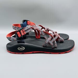 Chaco Z Cloud 2 Shoes Womens 11 Black Orange Outdoor Hiking Strappy Sandals